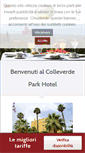Mobile Screenshot of colleverdehotel.it
